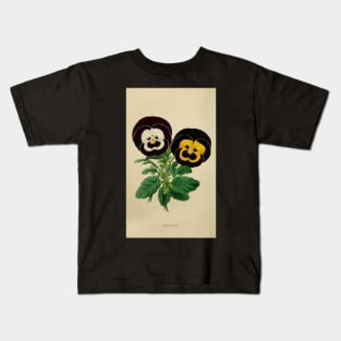 Pansies Kids T-Shirt